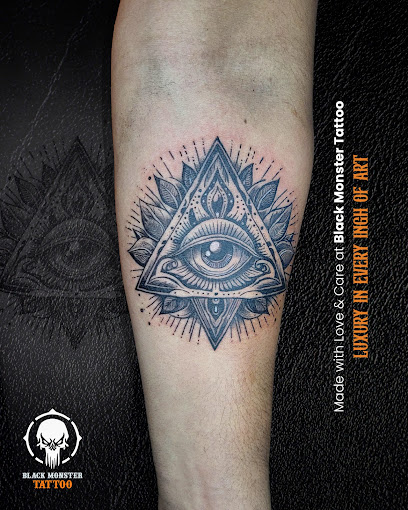 Black Monster Tattoo Studio-Best Tattoo Studio in Pune